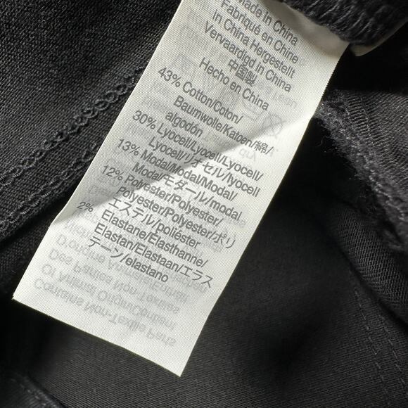 Madewell NWT 9" Mid Rise Skinny Jeans in Lunar Wash Black Size 32 Magic Pockets - Picture 8 of 12